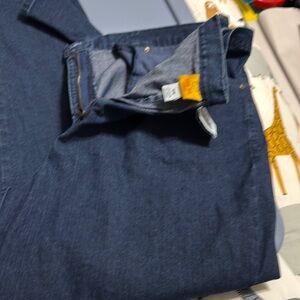 Ruby Rd. Womens Straight Leg Jeans in Dark Blue. LIKE NEW. $18